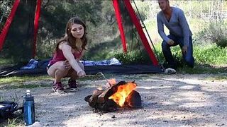 FantasyHD Young Girl Camping sex porn video